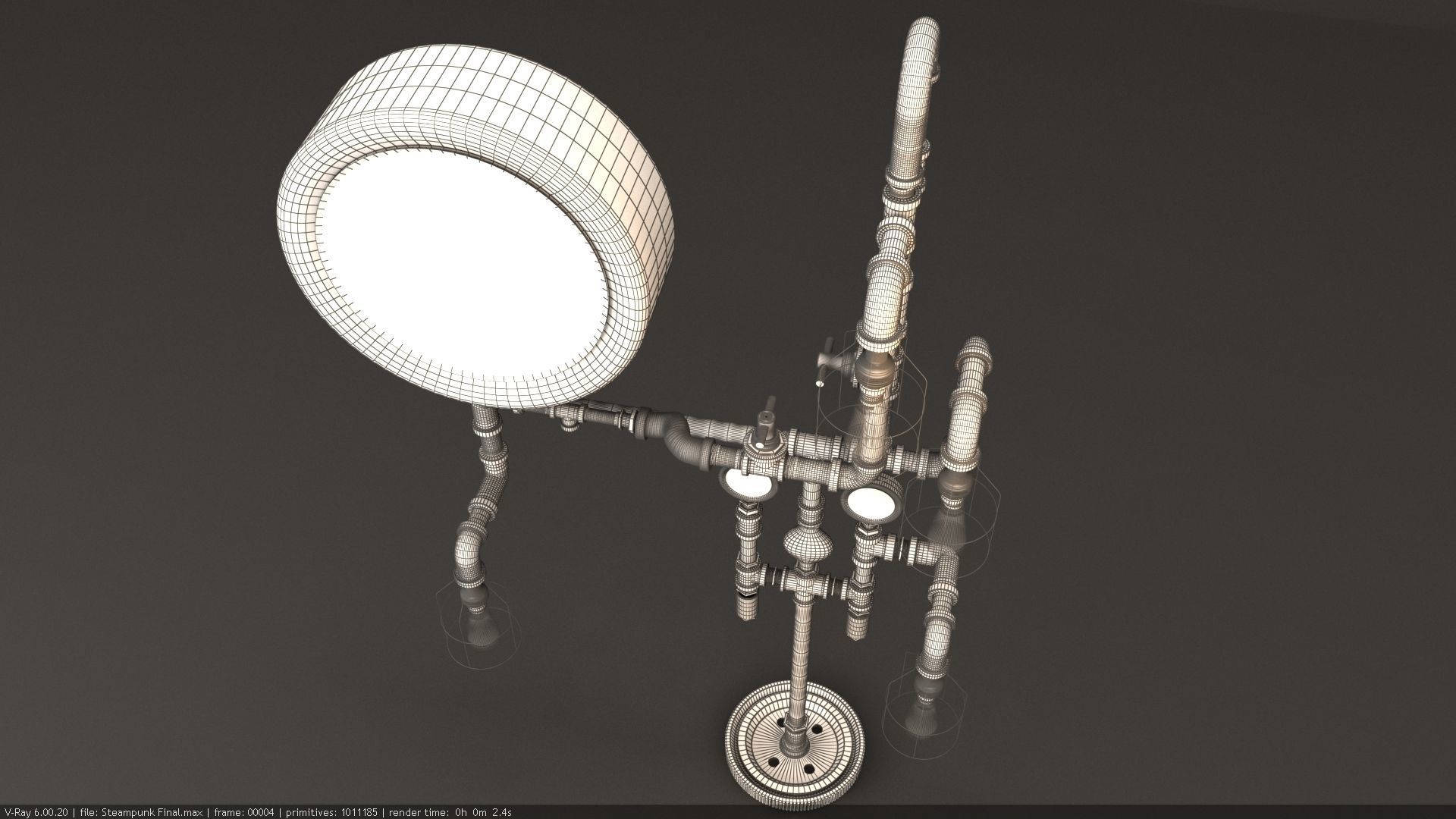 Steampunk 3D model_12