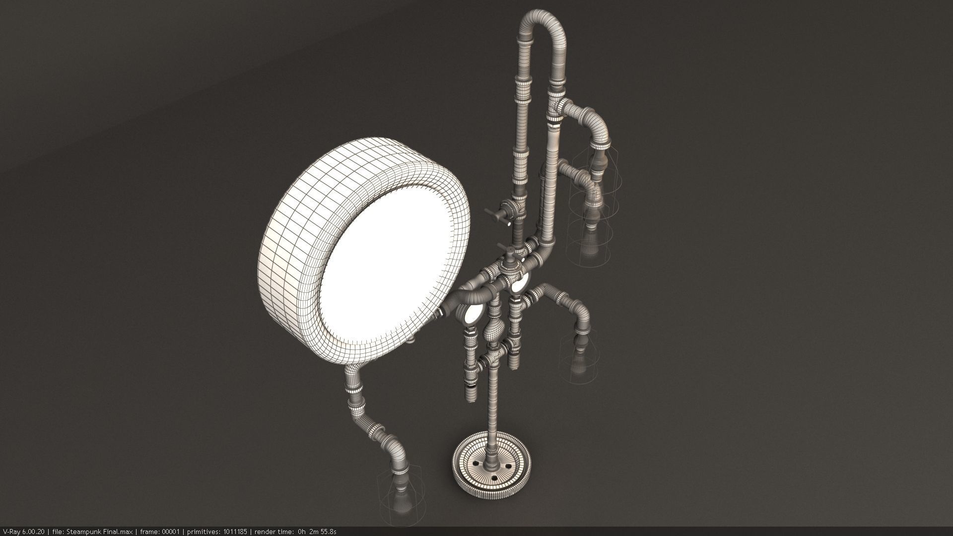 Steampunk 3D model_14