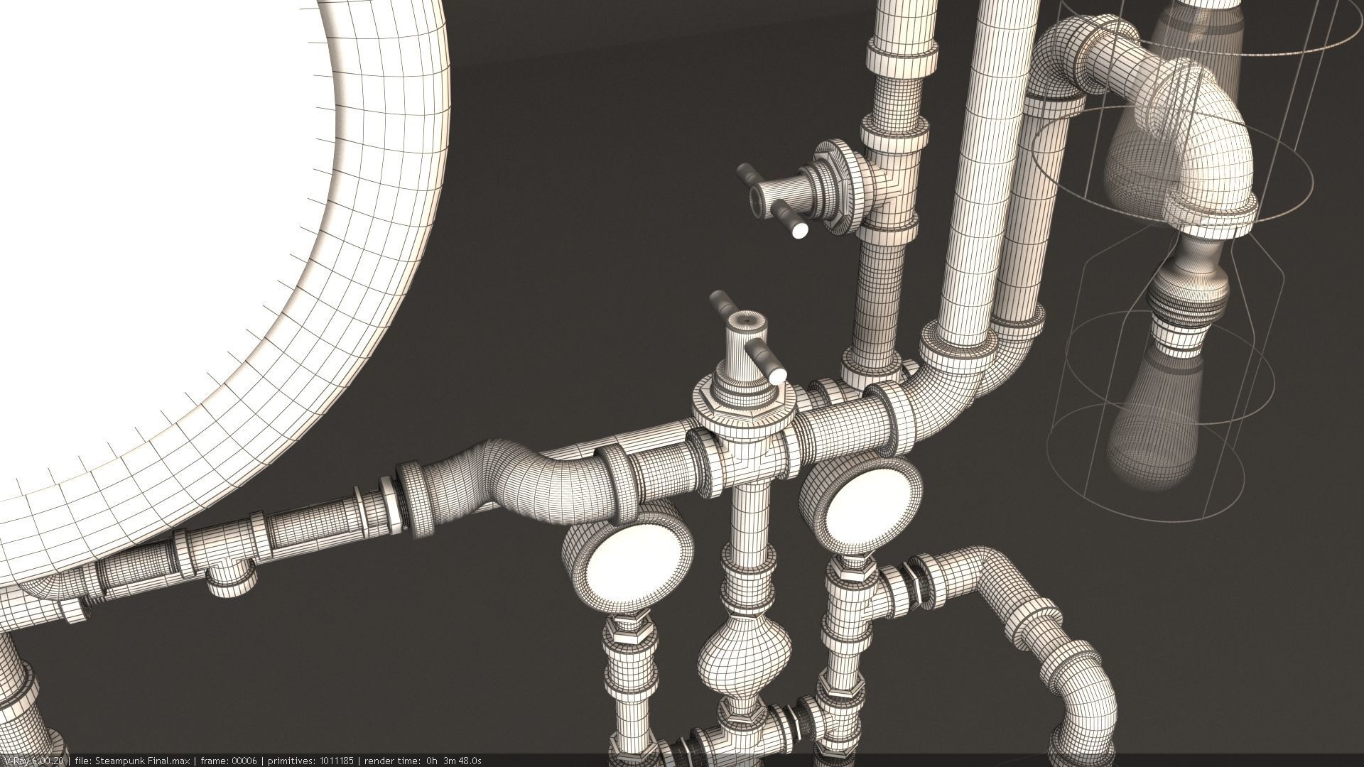 Steampunk 3D model_19