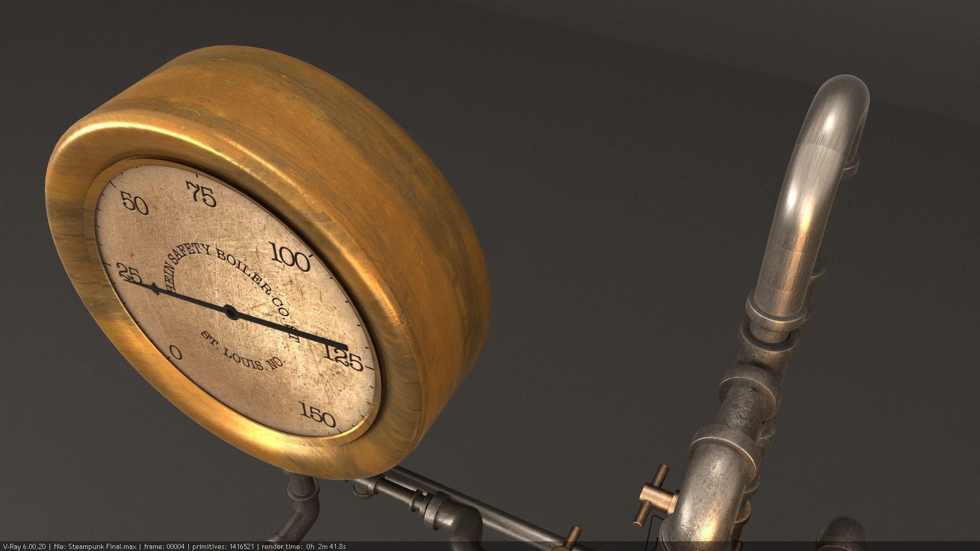 Steampunk 3D model_5
