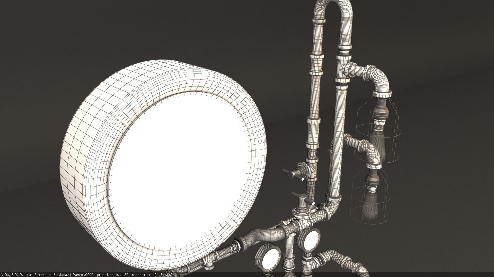 Steampunk 3D model_18