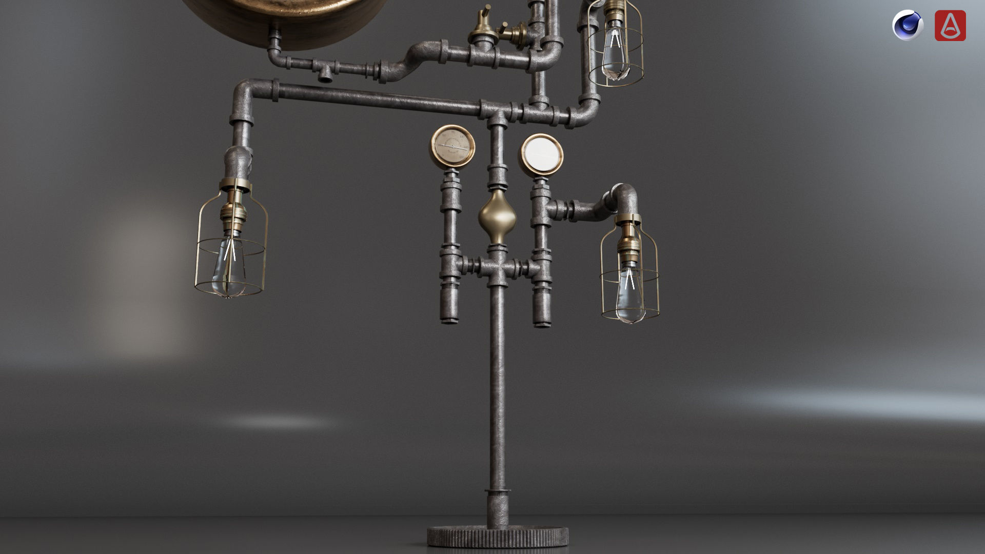 Steampunk 3D model_30
