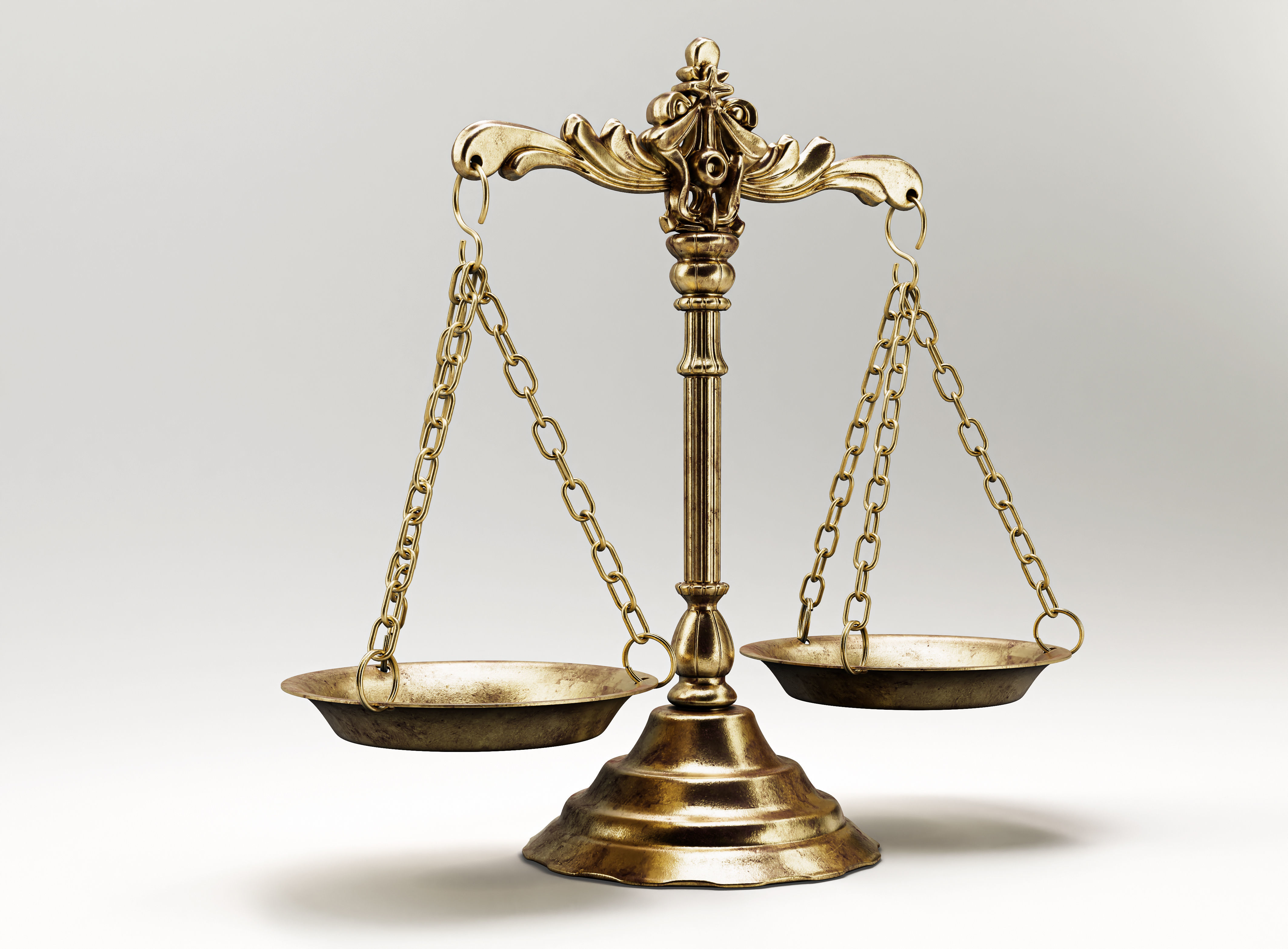 Ornate Justice Scale 3D model_2