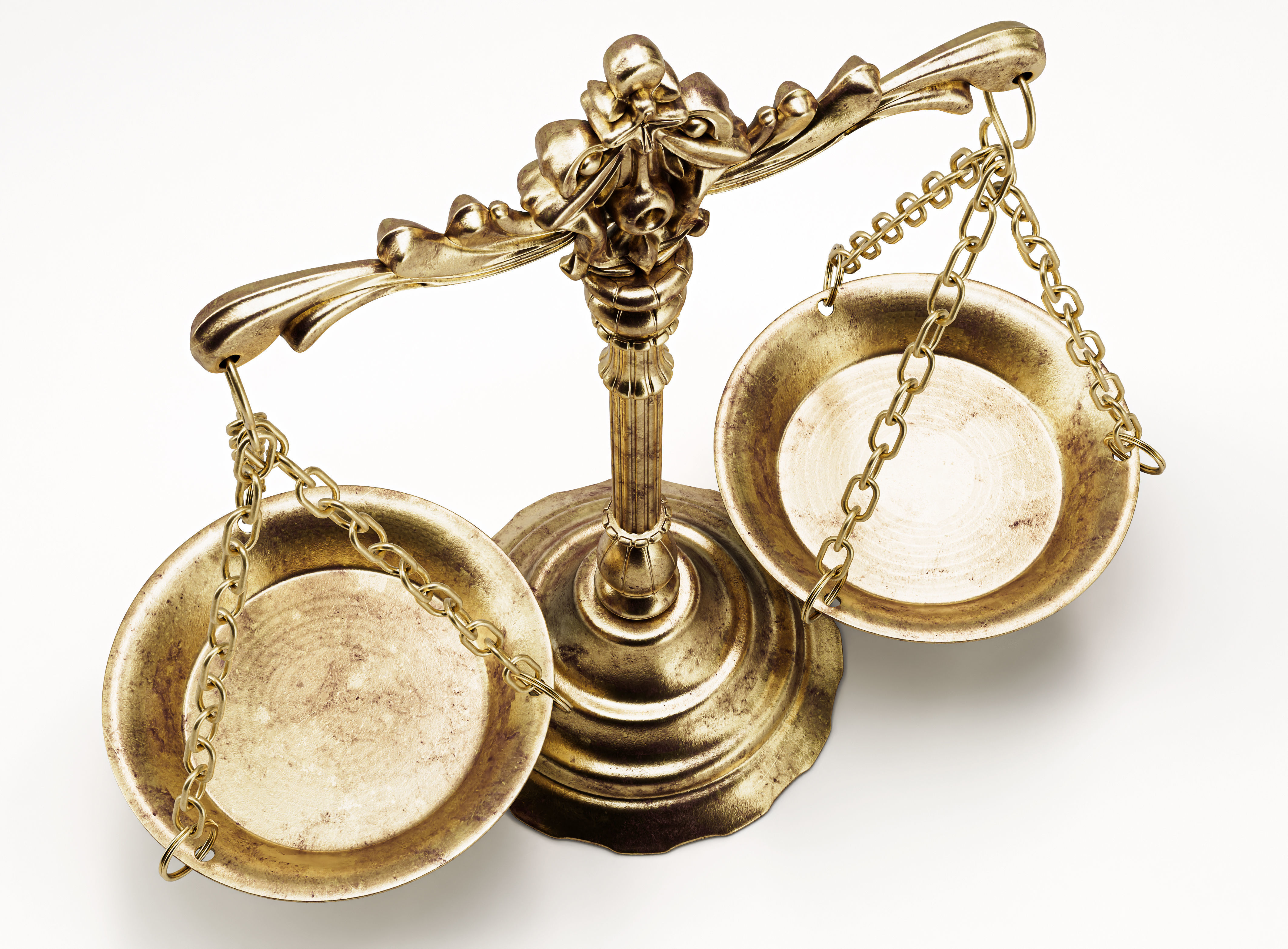 Ornate Justice Scale 3D model_6