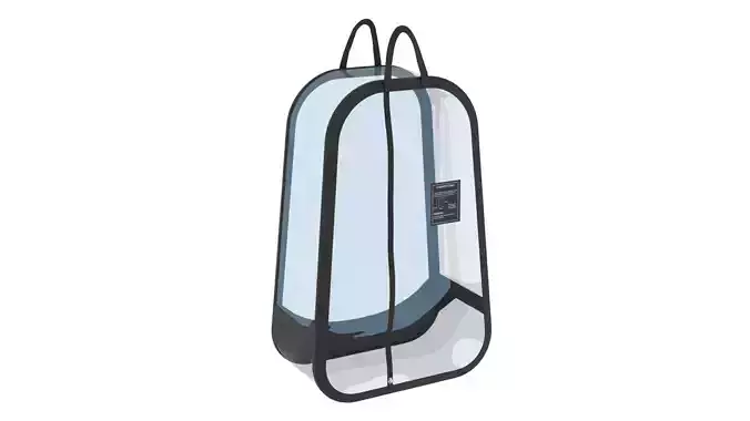 Garment Bag Low-poly 3D model
