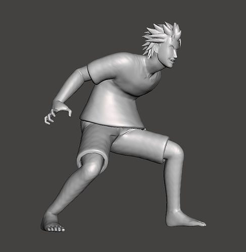 Jugo Naruto 3D Model 3D print model