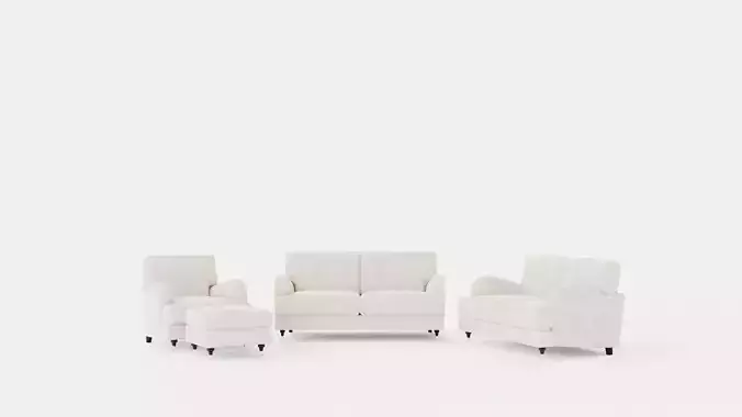 Howard Classic Sofa Group 3 Seater 2 Seater Armchair Footstool