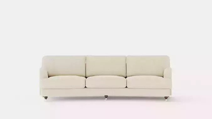 Howard Luxury 4 Seater Sofa Swung Beige