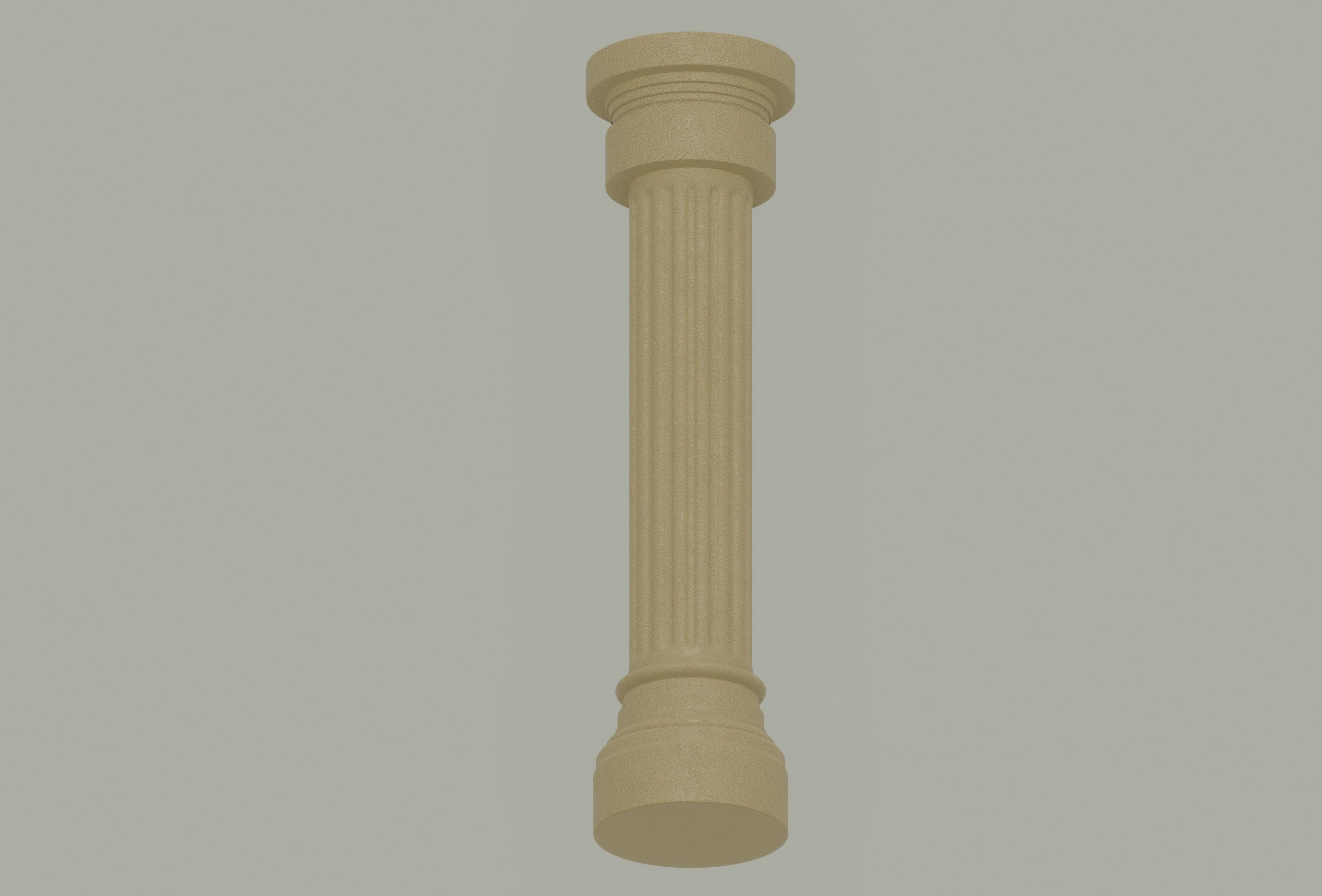 Roman Column 3D model_1