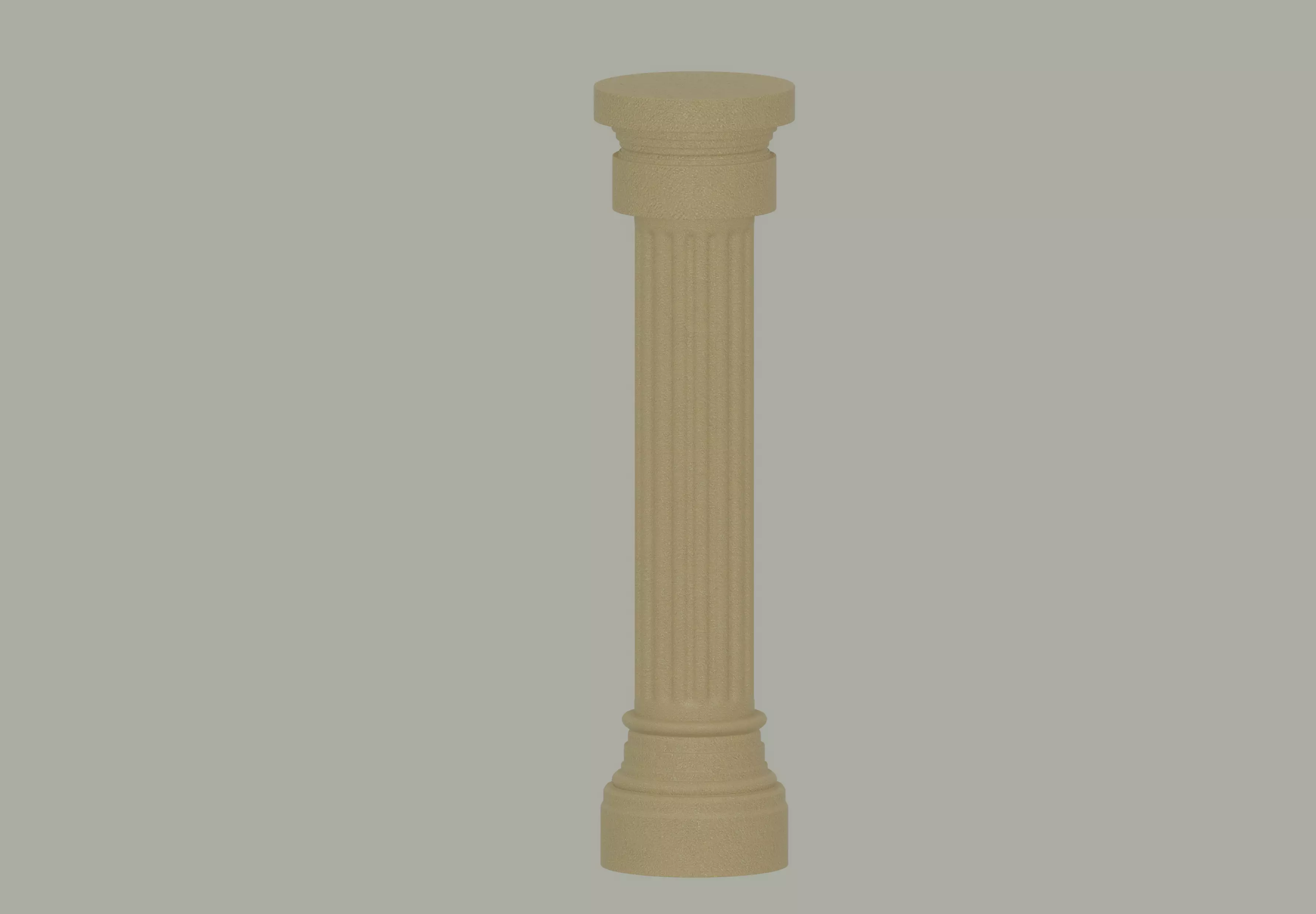 Roman Column 3D model_0