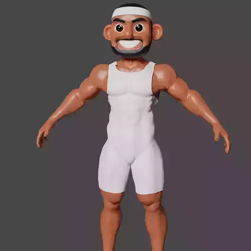 Lebron James Lowpoly