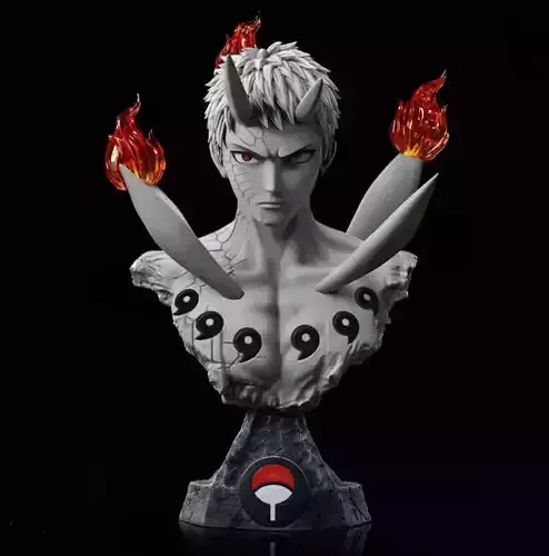 Bust obito uchiha 6 path 3D print model