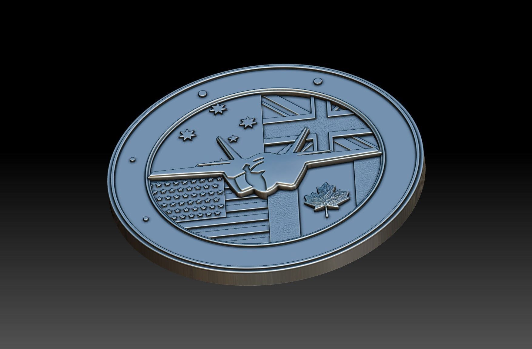 Royal bell 3D print model_12