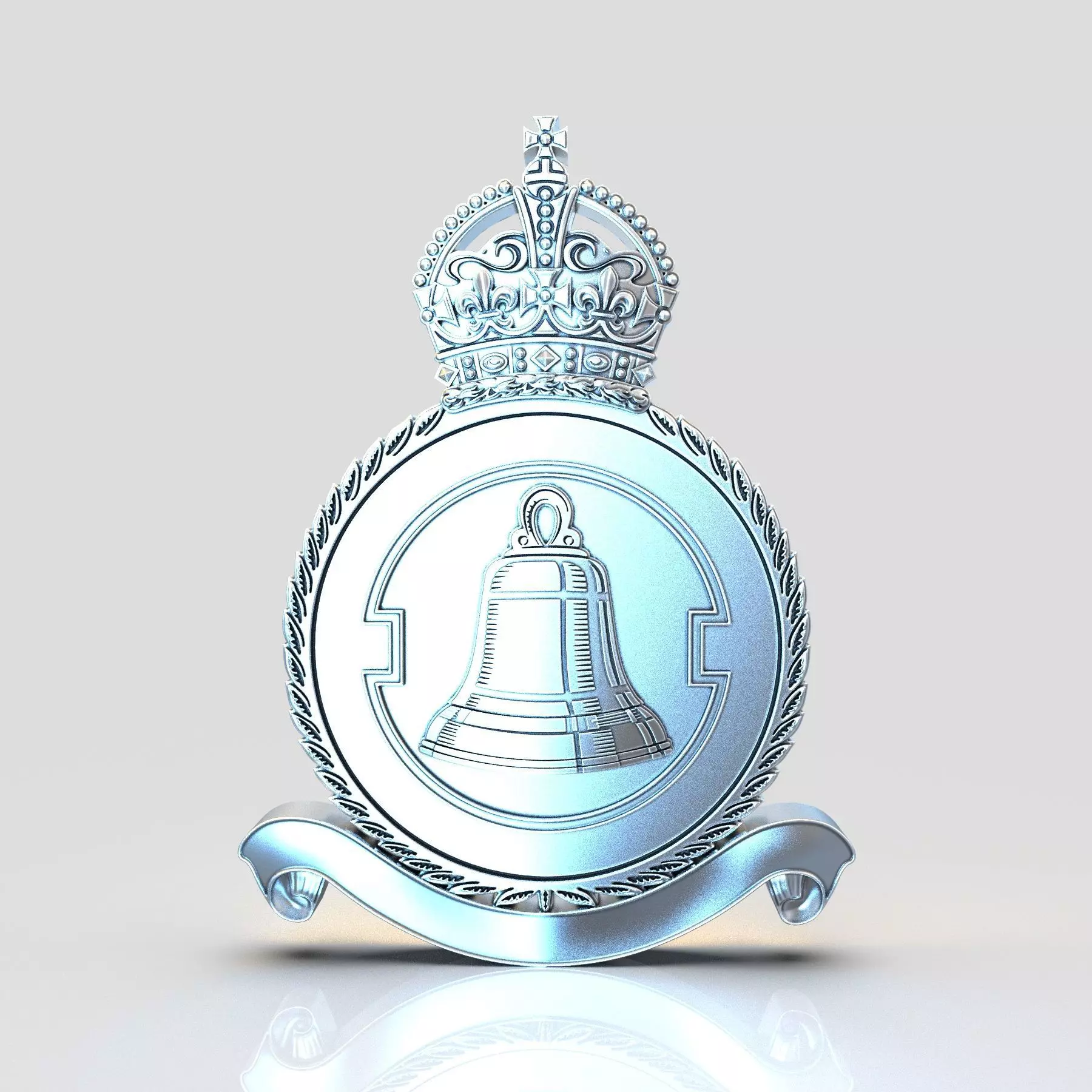 Royal bell 3D print model_0