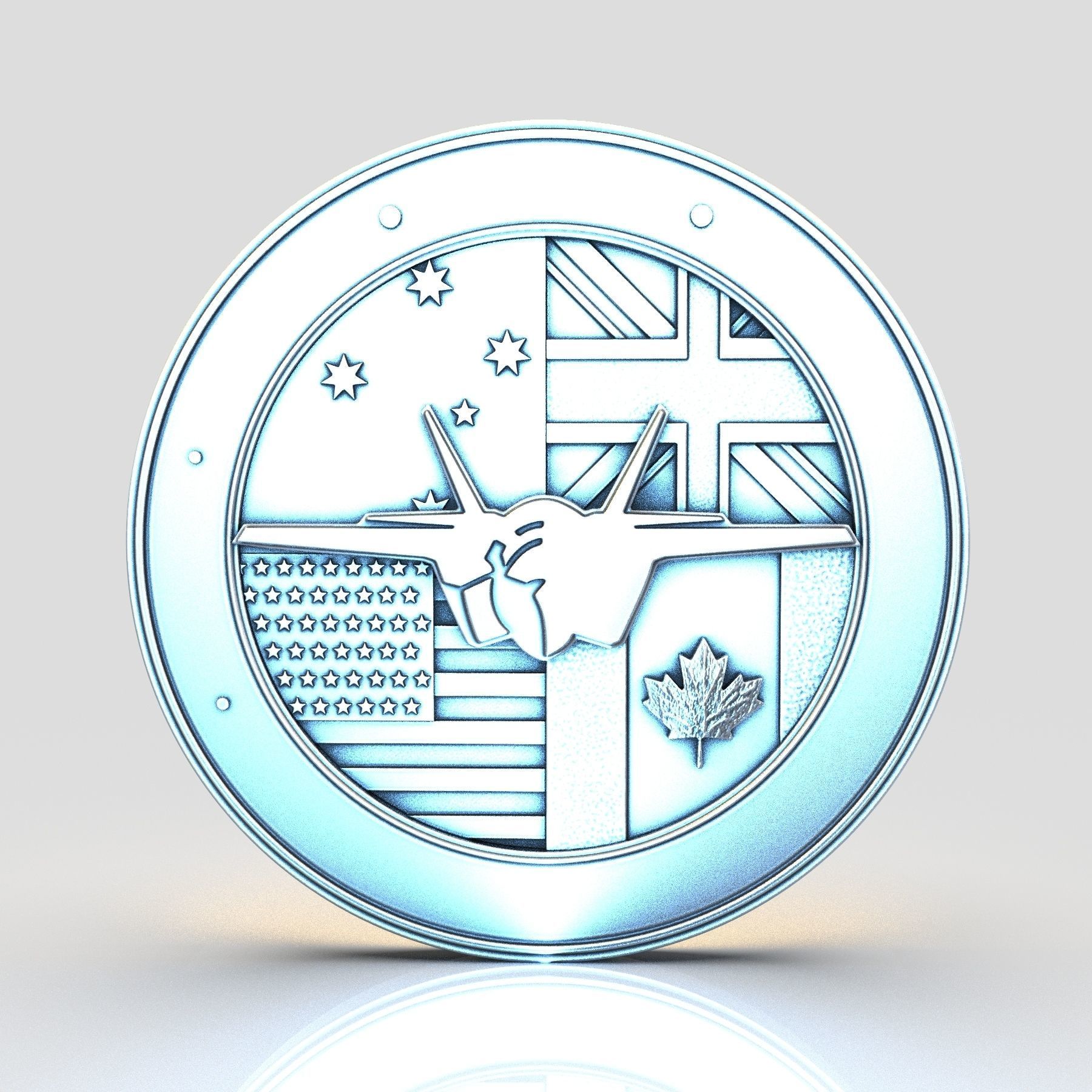 Royal bell 3D print model_1