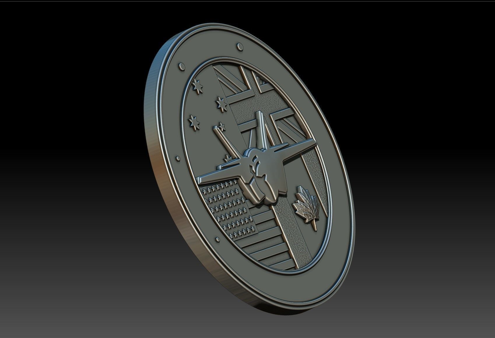 Royal bell 3D print model_11