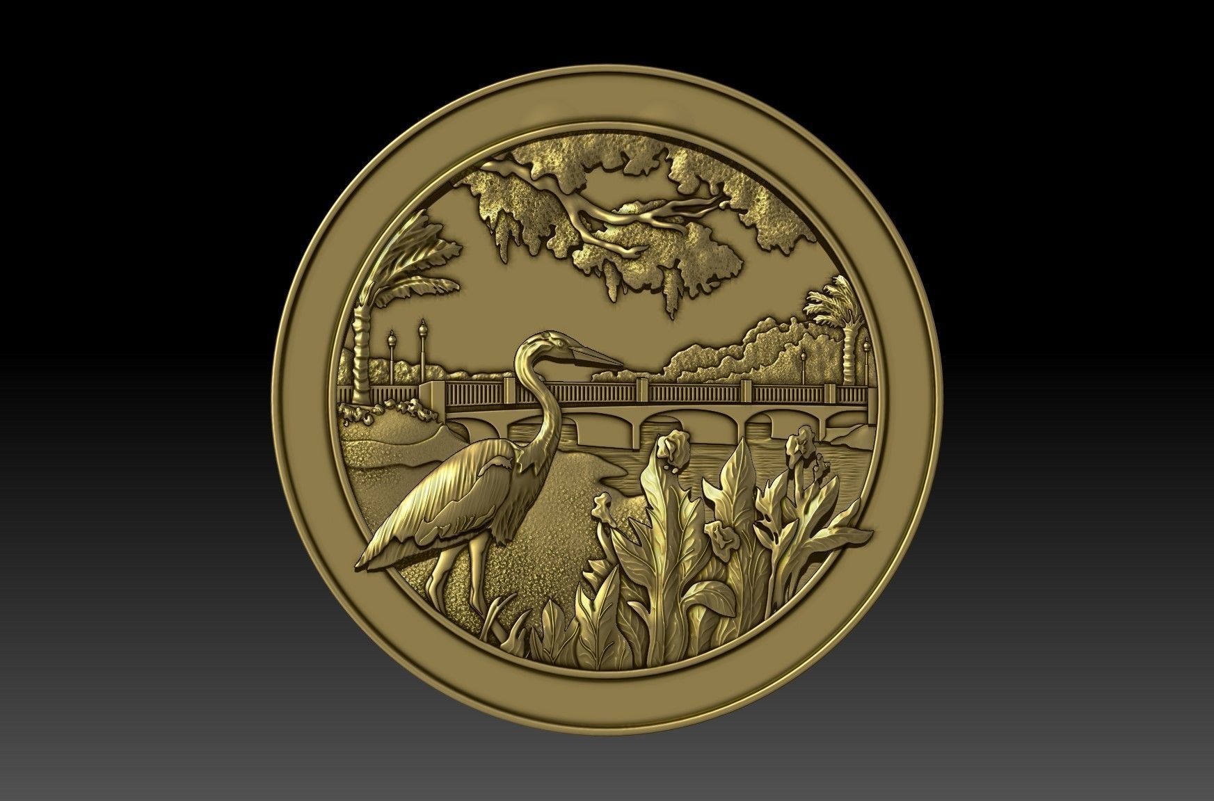 Belle Isle Seal 3D print model_7