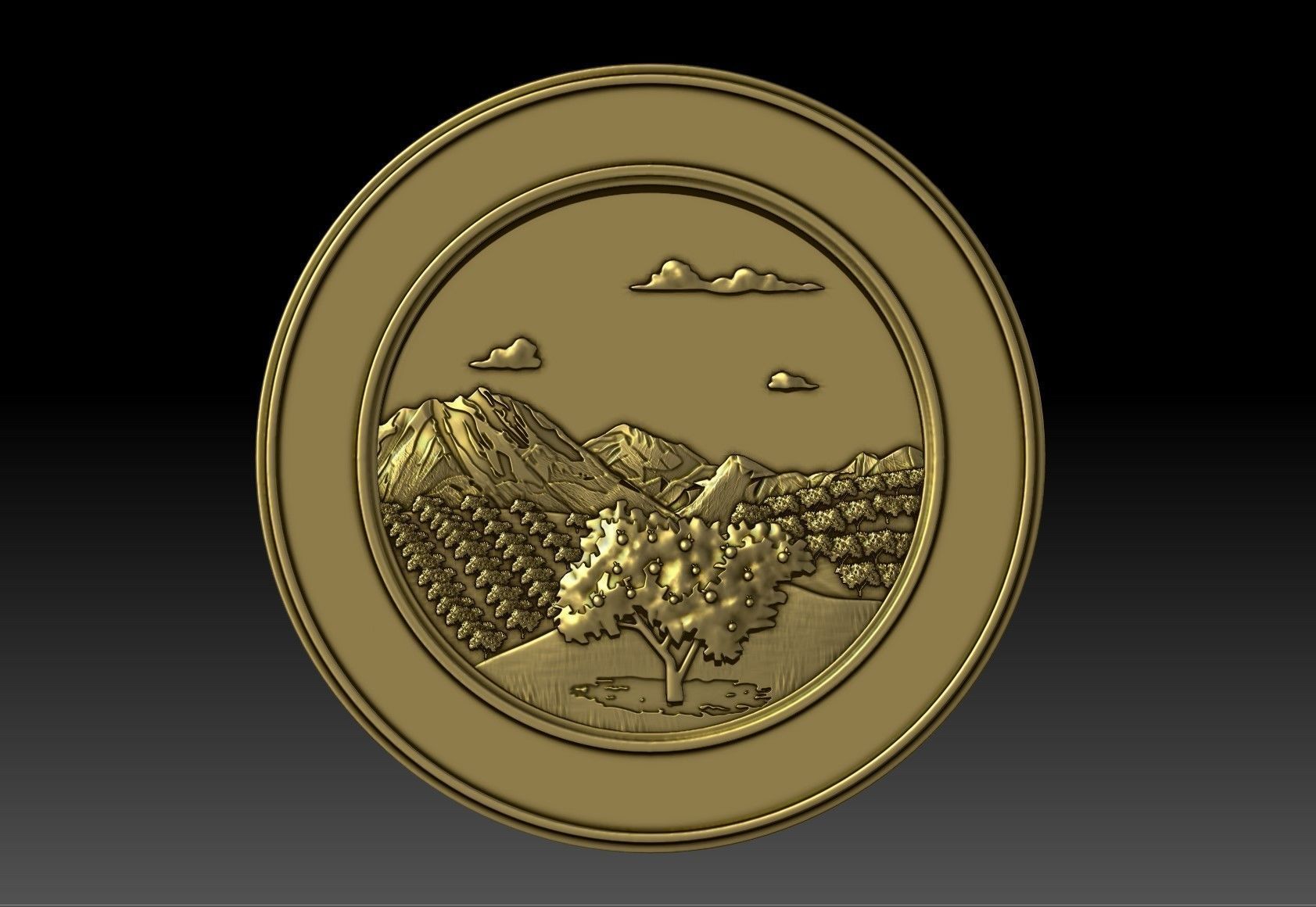 Belle Isle Seal 3D print model_8