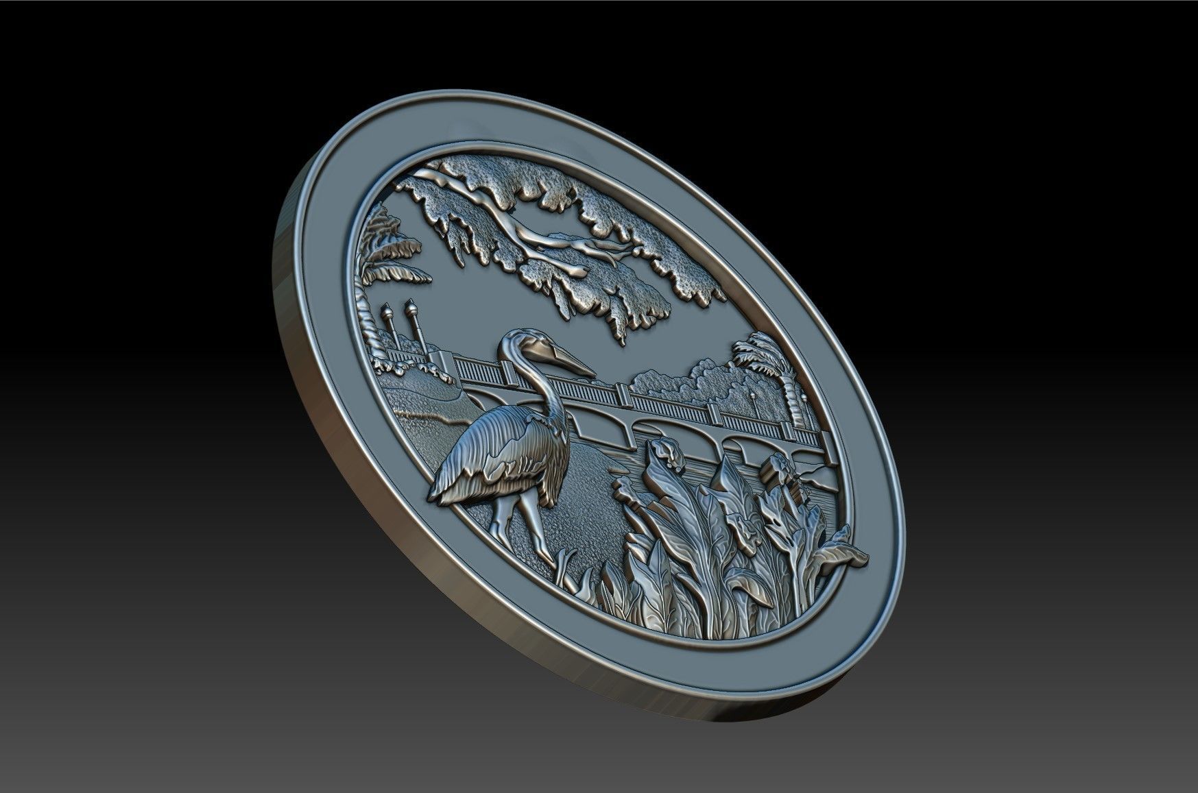 Belle Isle Seal 3D print model_4