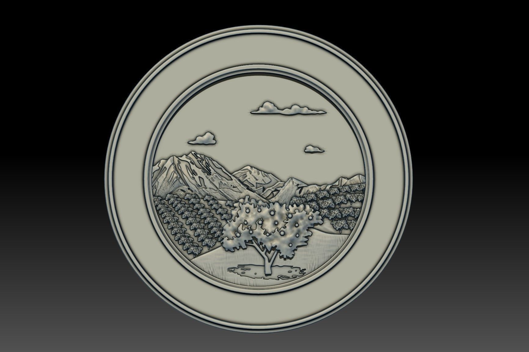 Belle Isle Seal 3D print model_9