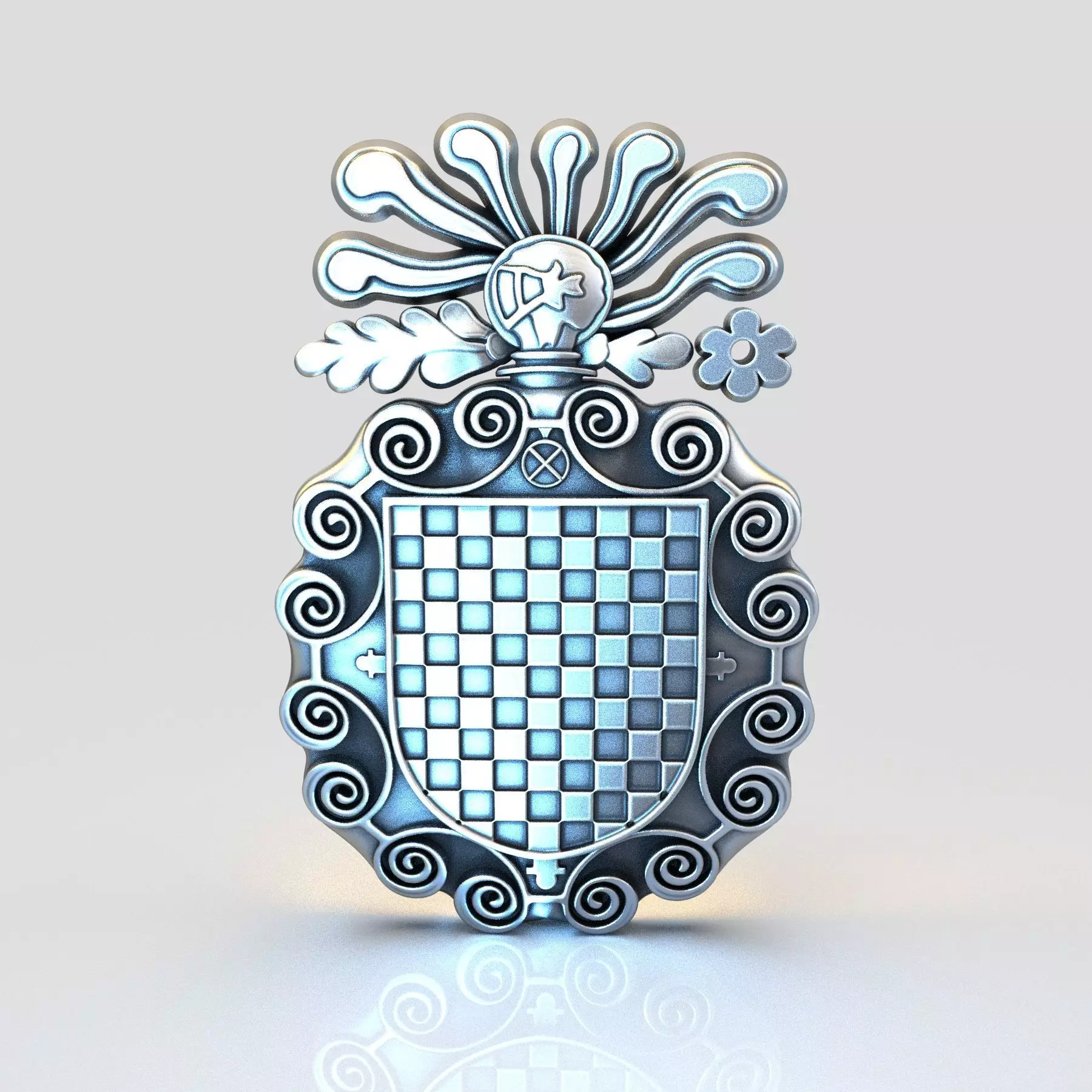 Coat of Arms 3D print model