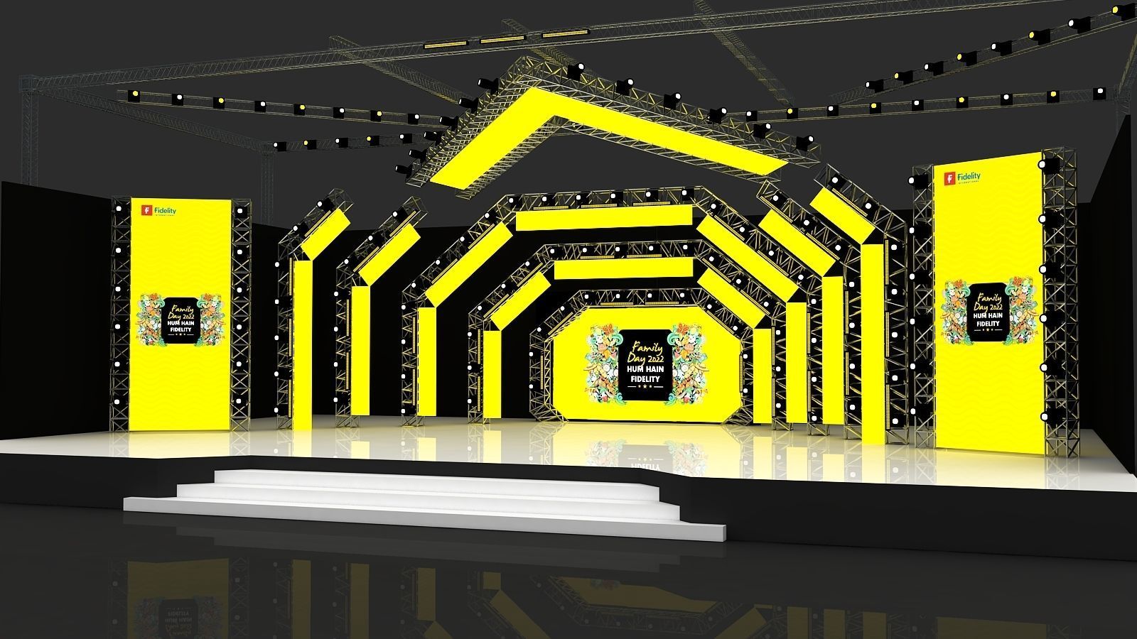 Event Stage Design 3D model_8