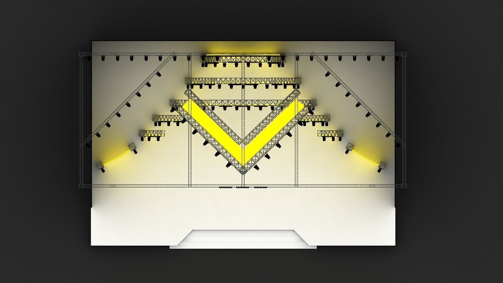 Event Stage Design 3D model_3