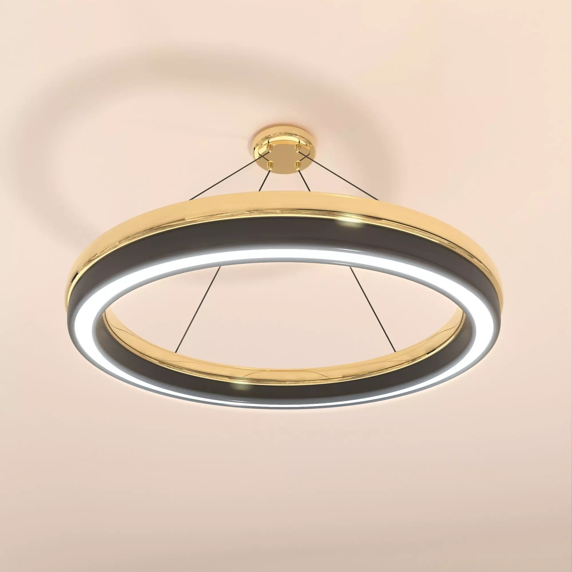 Modern chandelier 1 Free 3D model