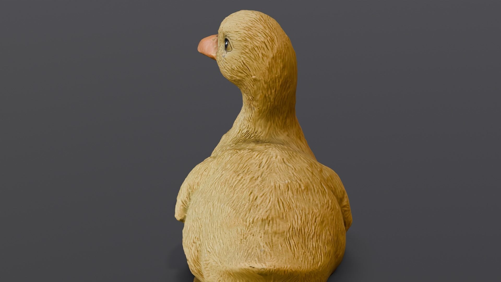 Cartoon Duck 3D Model  Low-poly 3D model_14