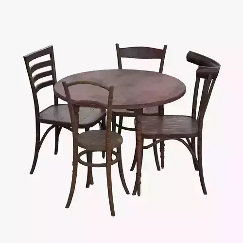Game-Ready Dining Table Set