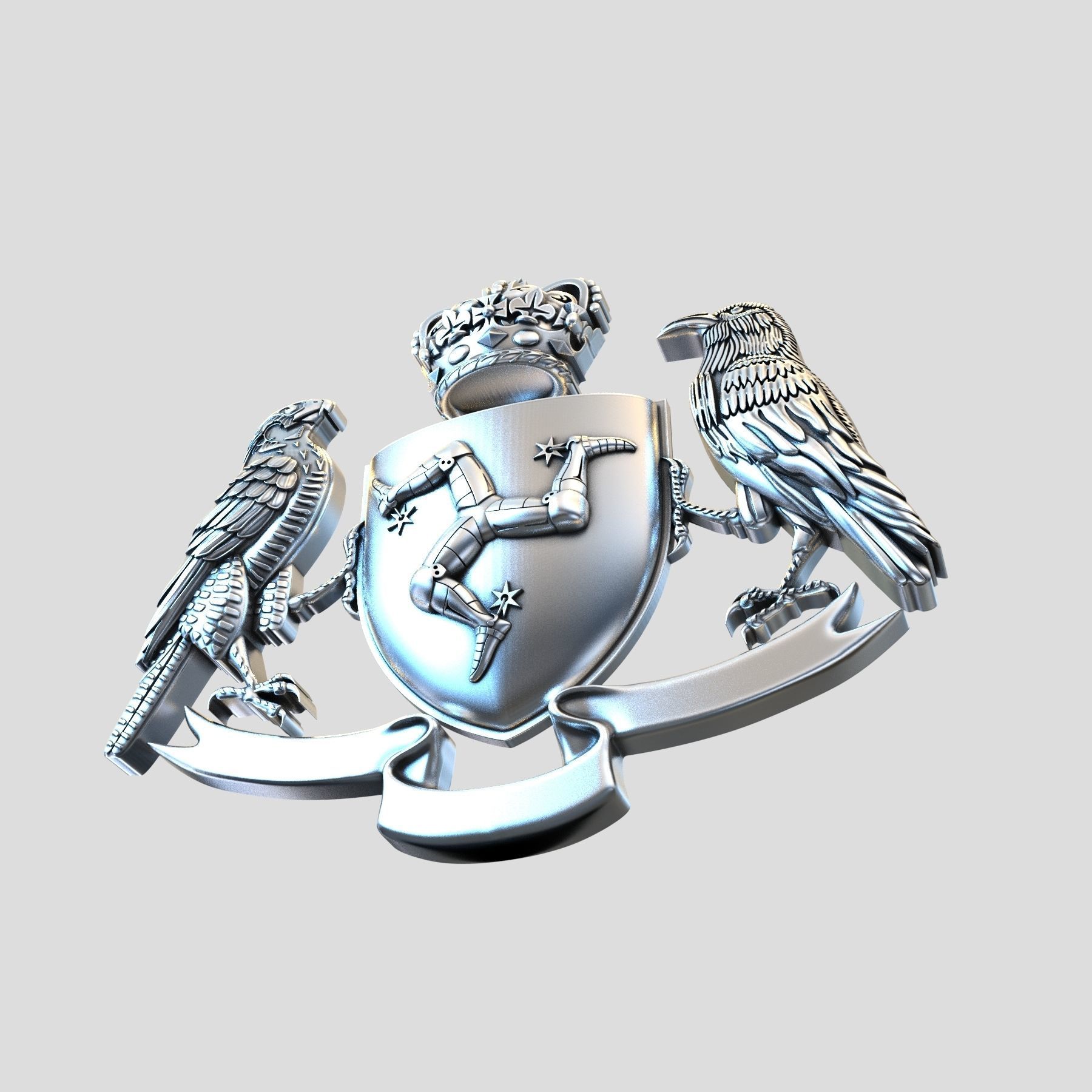 Isle of Man COA 3D print model_4
