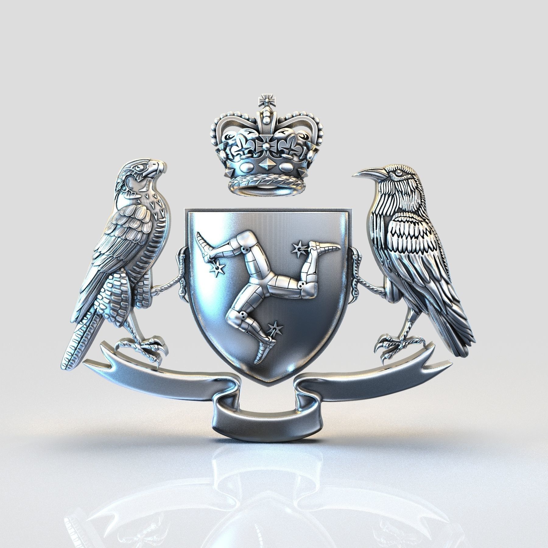 Isle of Man COA 3D print model_2
