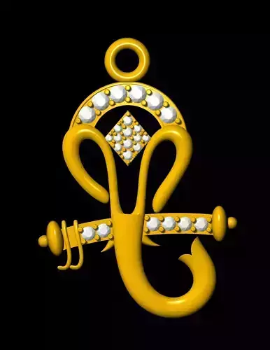 pendent 3D print model
