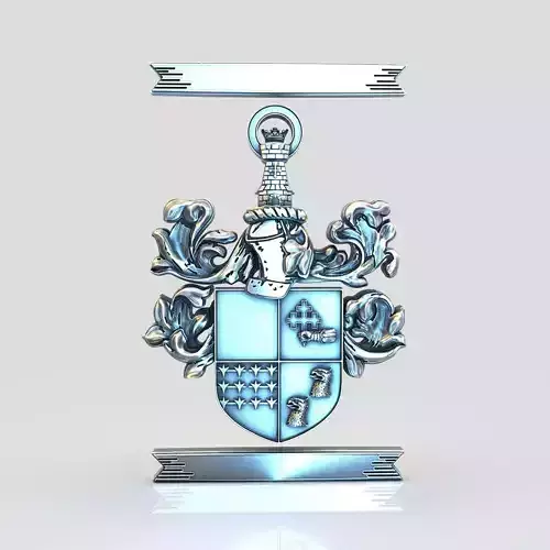 MacLean Family Crest 3D print model