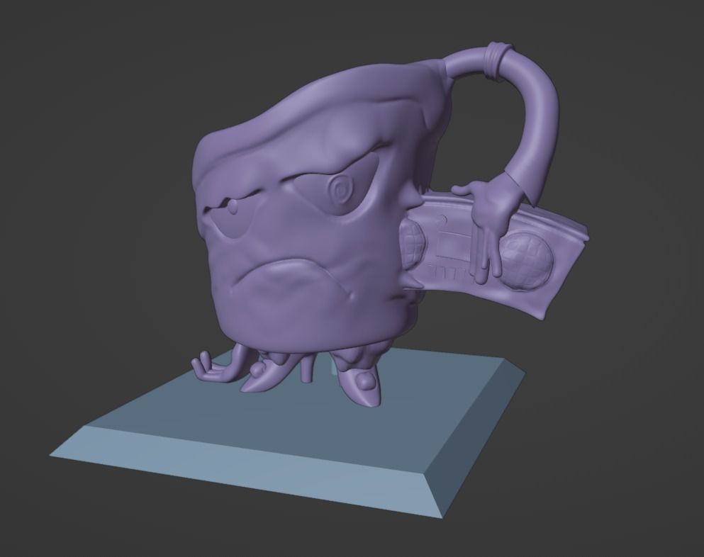 AquaTeen Major Shake 3D print model_1