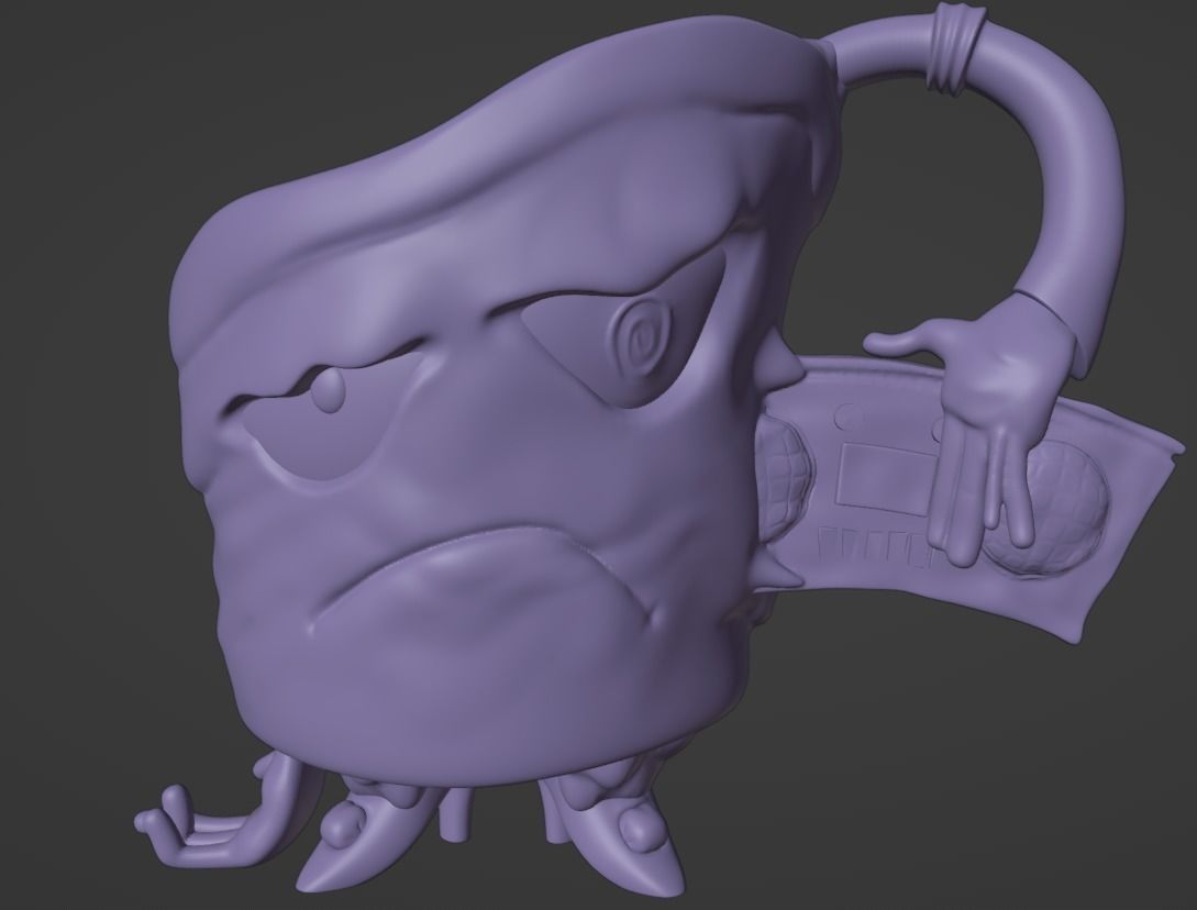 AquaTeen Major Shake 3D print model_4