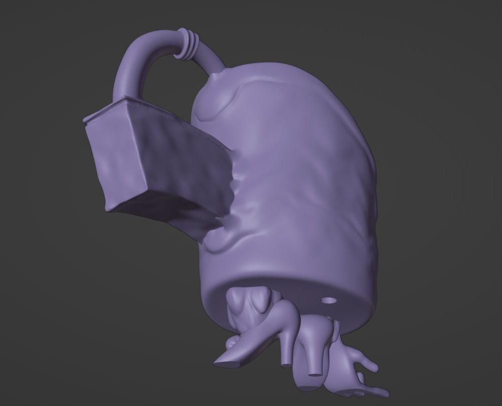 AquaTeen Major Shake 3D print model_3