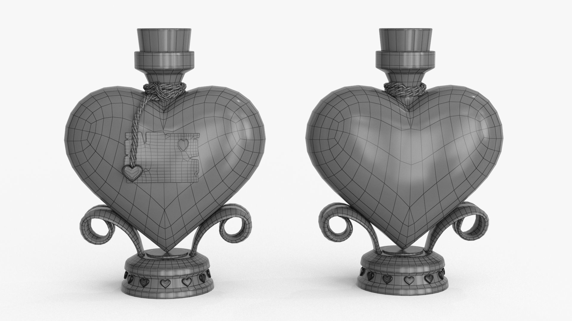 Love Potion Low-poly 3D model_11