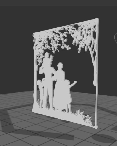 Family Wall Art 3D print model_3