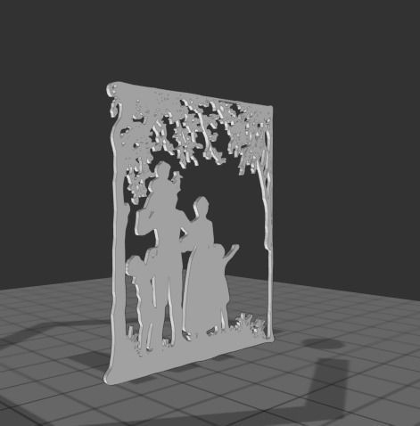 Family Wall Art 3D print model_1