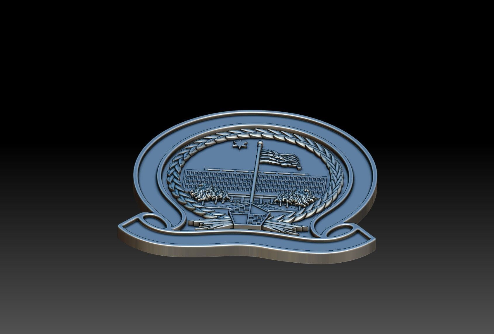 MEPS Seal 3D model 3D printable | CGTrader