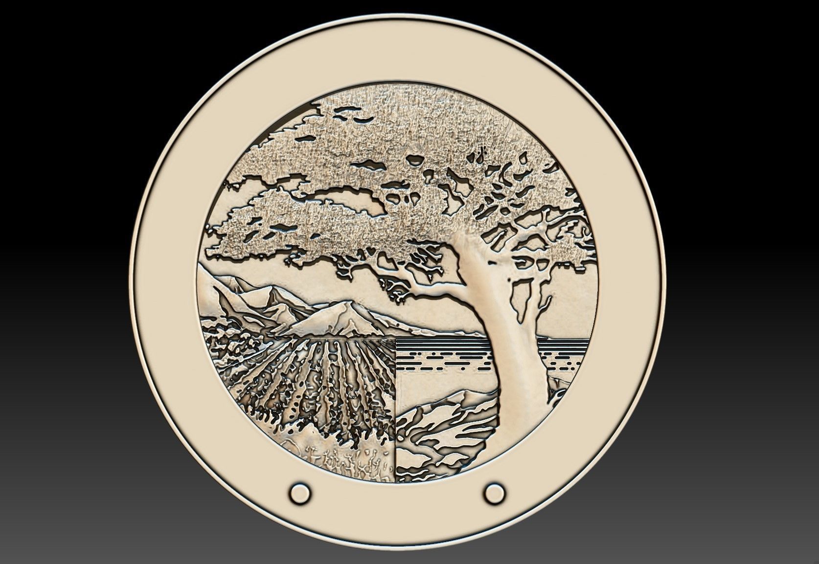 Monterey Seal 3D print model_2