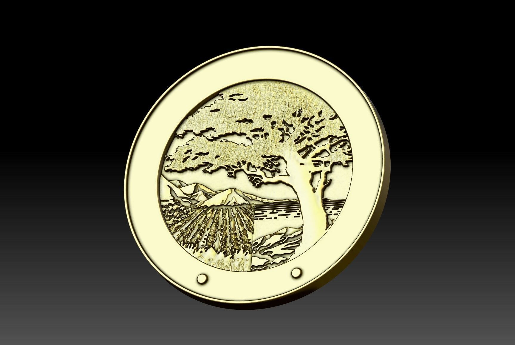 Monterey Seal 3D print model_8