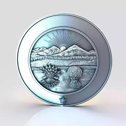 Ohio Seal 3D print model Ohio Seal 3D print model