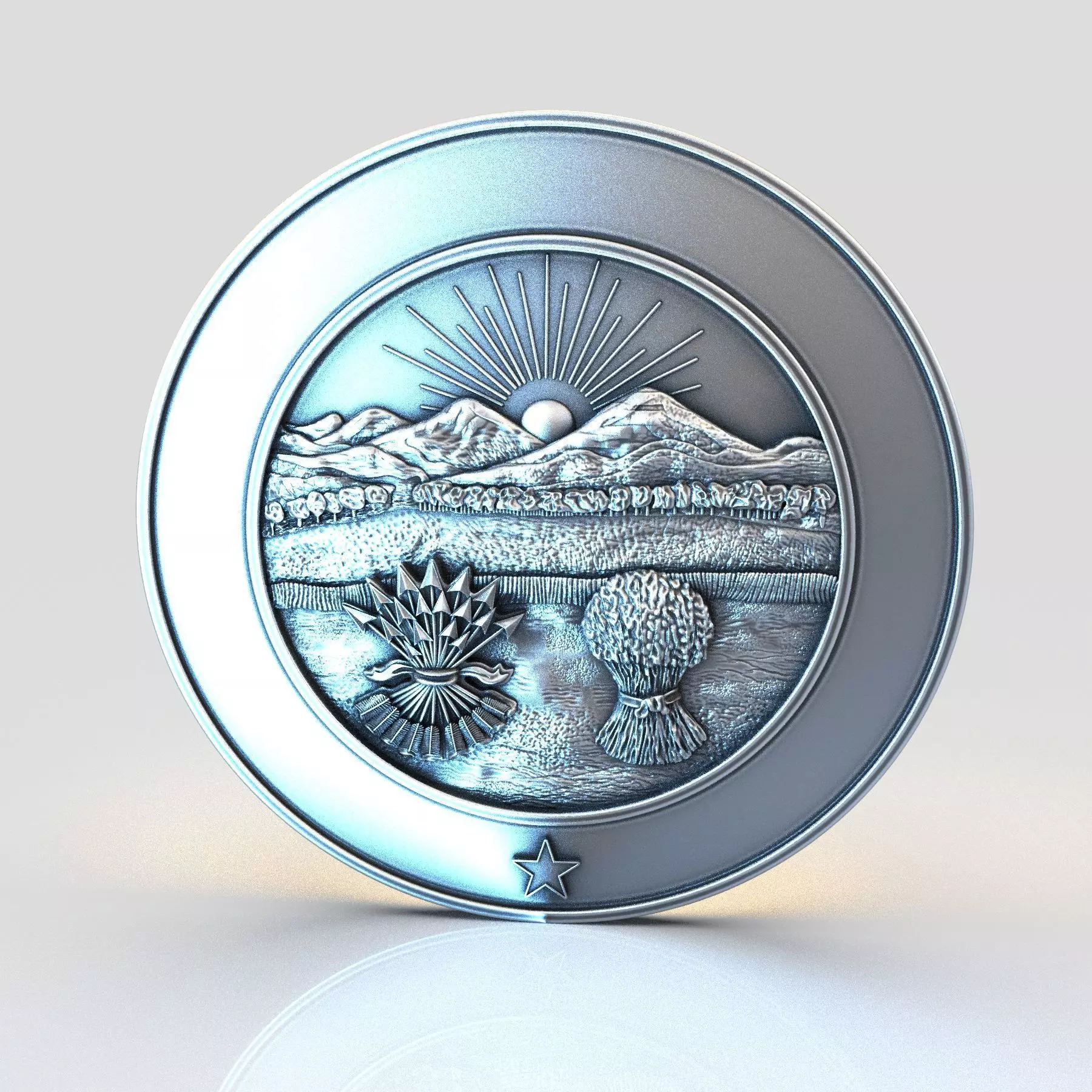 Ohio Seal 3D print model_0
