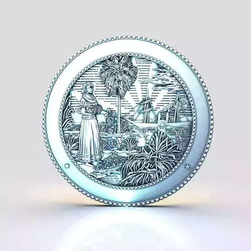  3D Center Artwork - Florida