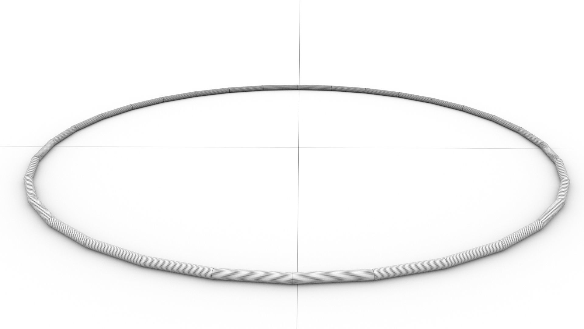 laos Hula Hoop  Low-poly 3D model_9