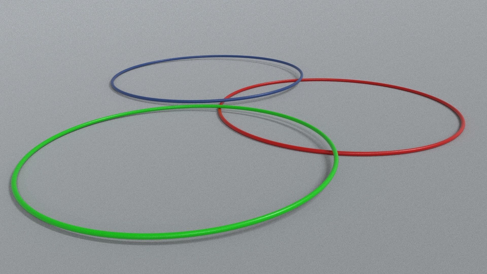 laos Hula Hoop  Low-poly 3D model_4