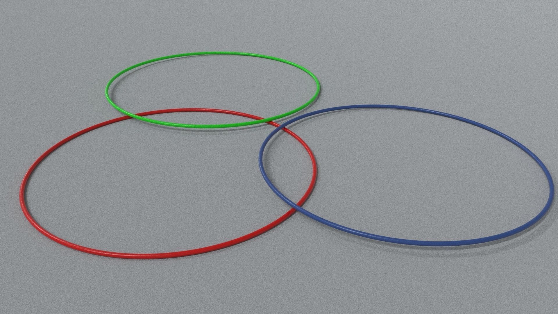 laos Hula Hoop  Low-poly 3D model_2