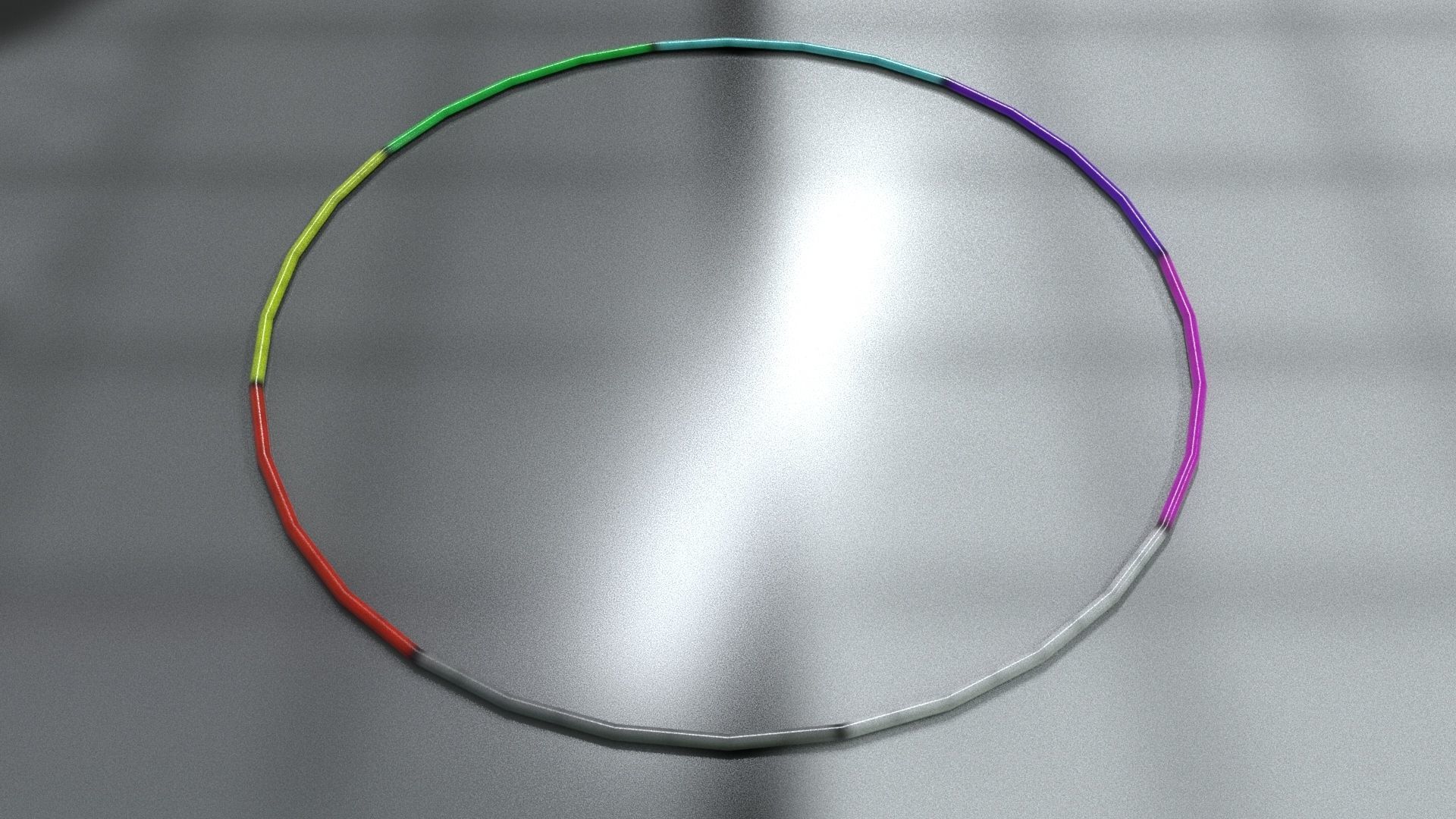 laos Hula Hoop  Low-poly 3D model_13